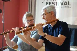 Académie de La Côte Flute Festival 2023 - Serge Saïtta et Barbara Minder, traverso